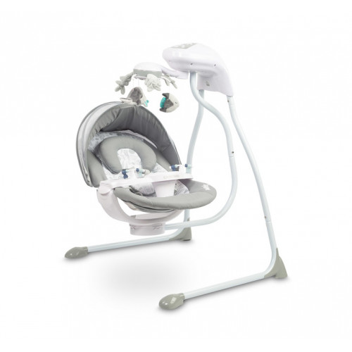 Elektronická hojdačka s kolotočom RAFFI - grafit