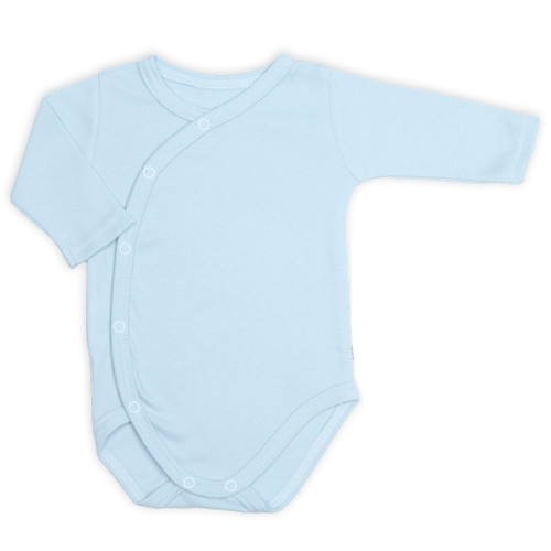 Bavlnená súprava pre bábätko do pôrodnice 6D, Made with love, baby blue, veľ. 56