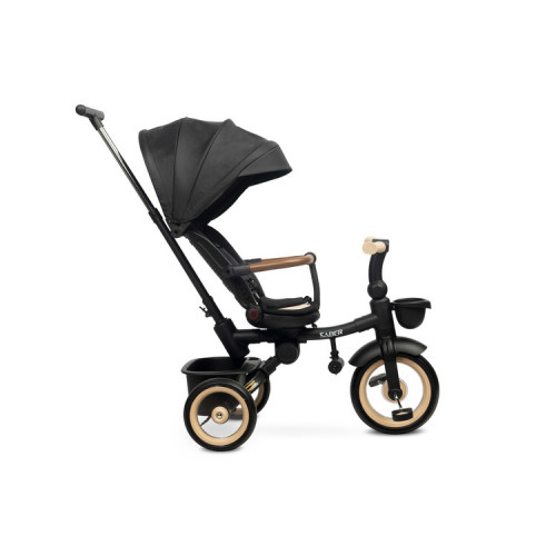 Multifunkčná detská trojkolka SABER - béžová, čierna