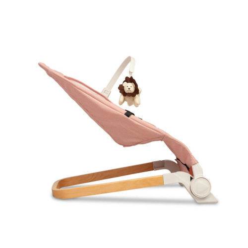 Dojčenské lehátko, ergonomické Pine - ružové