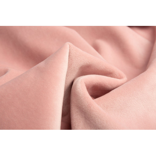 Plyšová obojstranná deka 80x100 cm, púdrovo ružová/krémová