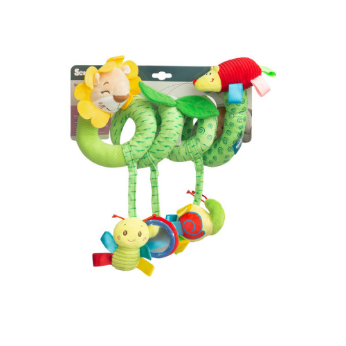 Edukačné, kontrastní špirála Colorful - Levíček