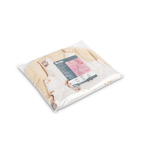 Spací pytel mušelín, bavlna, Bunny, 70x45cm, S - béžový