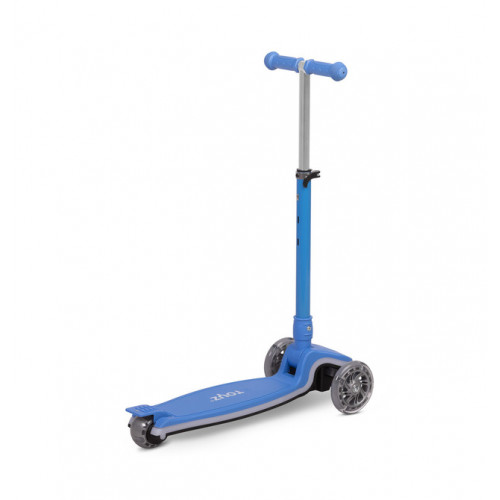 Kolobežka pre deti, 3 kolesová carbon - modrá