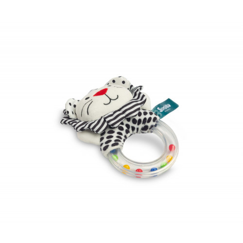 Senzorická hrkálka black&white - Levík