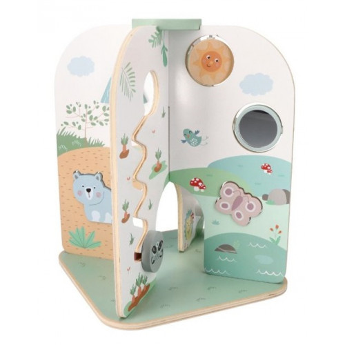 Adam Toys Drevené centrum dobrodružných aktivít v lese - mätové