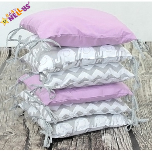 Baby Nellys Mantinel Be Love Lux vankúšikový s obliečkami vzor č. 17