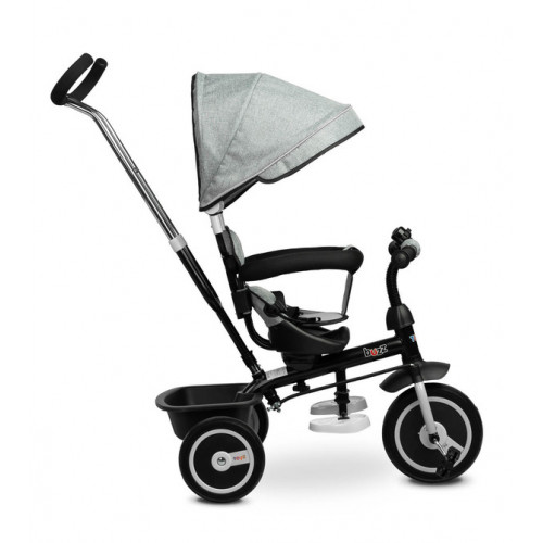 Trojkolka Buzz Grey, šedá