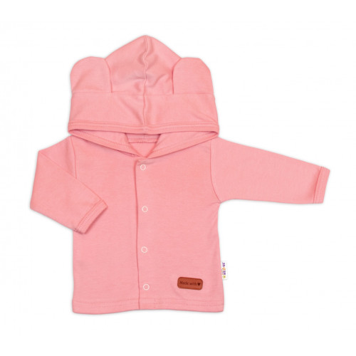 Bavlnená súprava pre bábätko do pôrodnice 5D, Made with love, růžová, veľ. 56