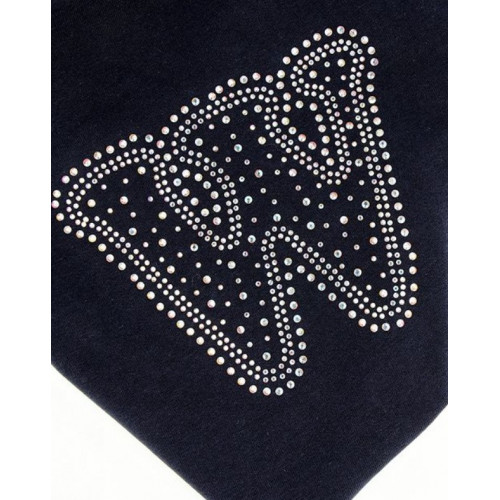 Nažehlovačka so zirkónmi a diamantmi Tulimi - WOW