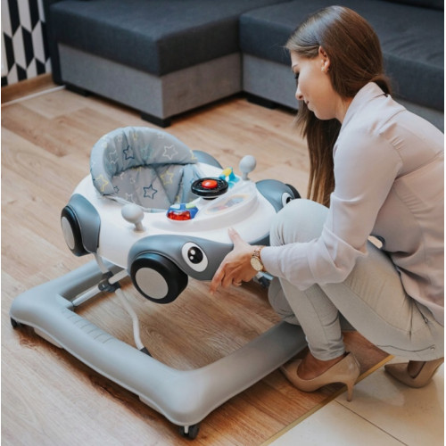 Chodítko pre bábätko Cars - hnedé