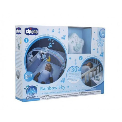 Interaktívny panel s melódiou a lampičkou - modrý