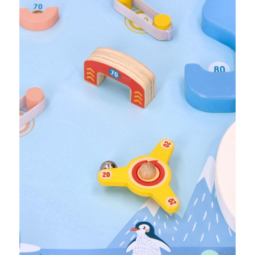 Hra Pinball Adam Toys drevený