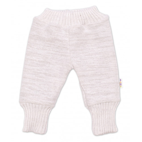 Rastúce obojstranné nohavice Hand Made, hnedá-béžová