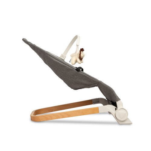 Dojčenské lehátko, ergonomické Pine - šedé