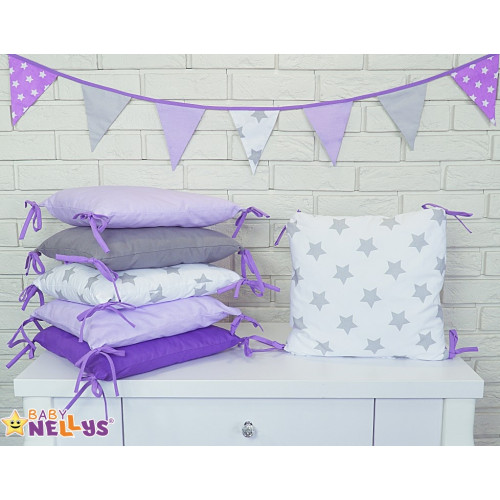 Baby Nellys Vankúšikový mantinel s obliečkami 135x100cm - č. Blo5