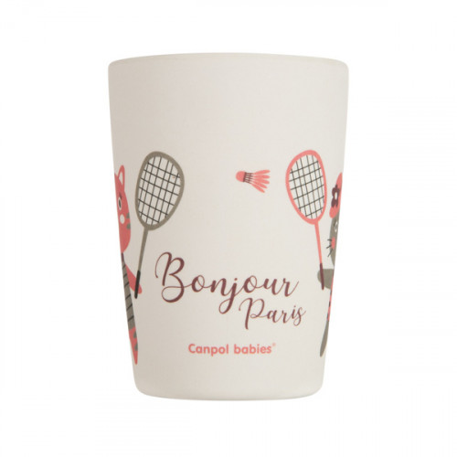 Detská sada riadu BONJOUR PARIS 5ks Canpol Babies, bordó