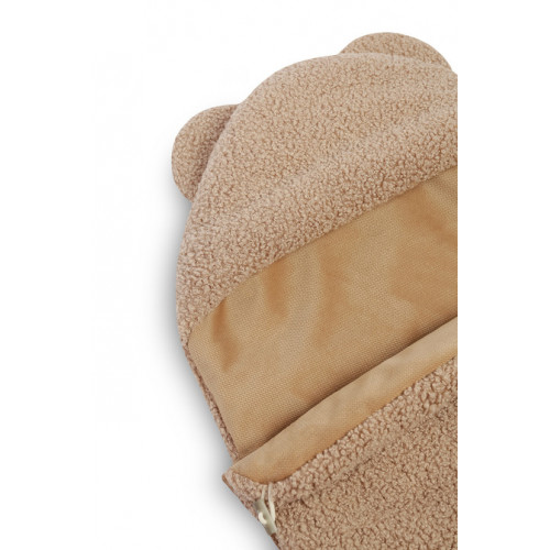 Fusák 3v1, baránkový - tm. béžový