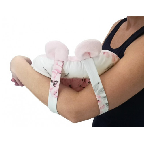 Vankúš na dojčenie Bavlna/Minky, Little Balerina - ružová