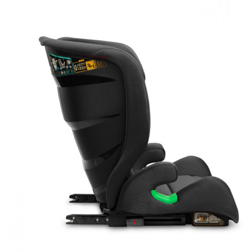 Autosedačka Nimbus I-Size pre deti 100 - 150cm (4-12 rokov), čierna
