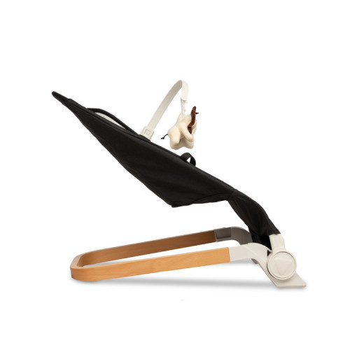 Dojčenské lehátko, ergonomické Pine - čierne