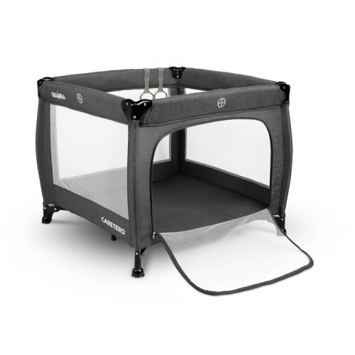 Detská skladacia ohrádka Quadra - grafit