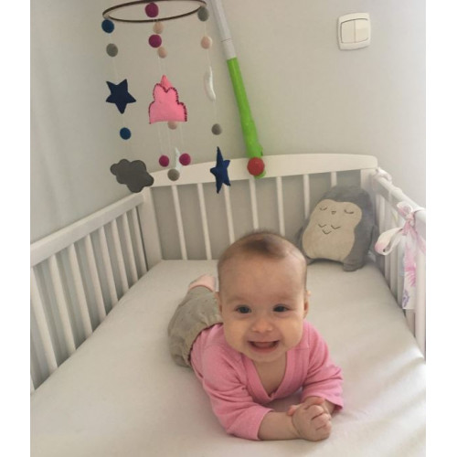 Šumivý mazlík SOVA Hushables - šedý