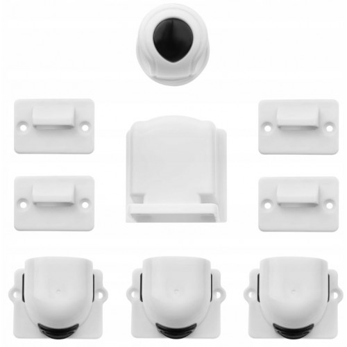 Magnetické zabezpečenie dvierok, blokáda