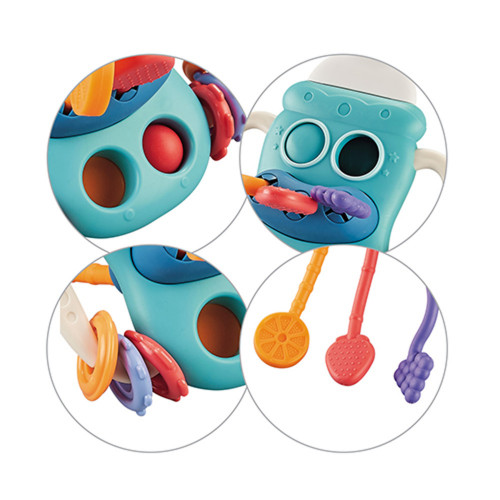 Senzorická multifunkčná hračka s Pop In - Fľaša