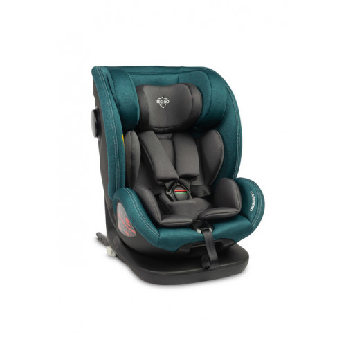 Detská autosedačka Securo 40-150 cm, otočná, ISOFIX, i-Size, 40-150, zelená