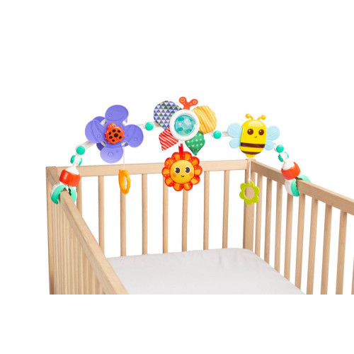 Hrazdička s hrkálkami nielen na kočík, Lúka