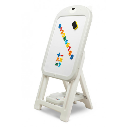 Detská magnetická tabuľa so stolíkom TOYZ TED - sivá