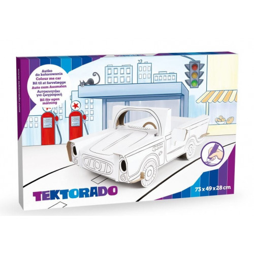 Detské kartónové auto Cabrio Tektorado