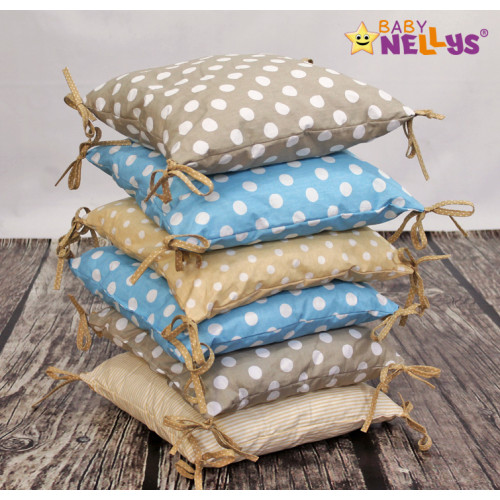 Baby Nellys Mantinel Be Love Lux vankúšikový s obliečkami vzor č. 1