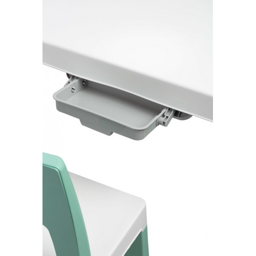 Súprava detského nábytku TOYZ MONTI 1+2, mätová/biela