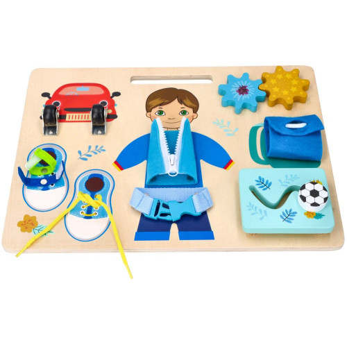 Adam Toys Vzdělávacia závesná, náučná tabuľa - Adamko