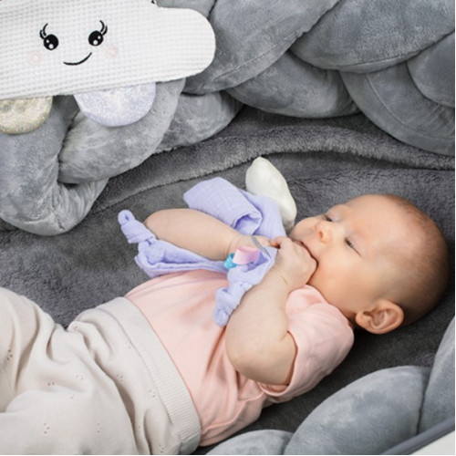 Prítulníček, maznáčik, mušelín, Blinky Cloud, 25 x 25,5 cm