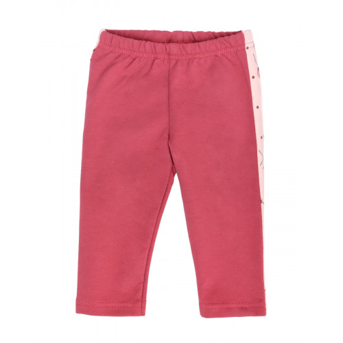 Mamatti Detská tepláková súprava zapínanie na zip, Vlčí Mák - růžová, malinová