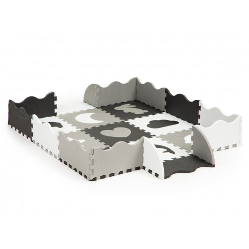 Penové puzzle, podložka pre deti Animals. 25 dielov