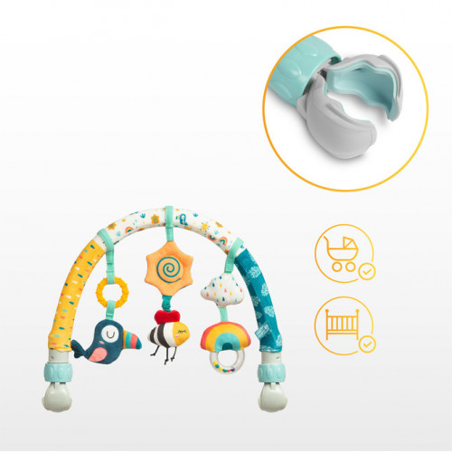 Plyšový oblúk s hračkami - Oceán