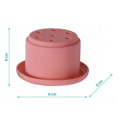 BabyOno Silikónové hrnčeky do vody - CUP INTO