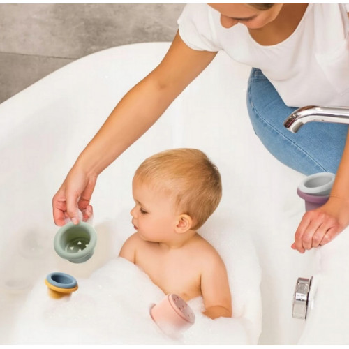 BabyOno Silikónové hrnčeky do vody - CUP INTO