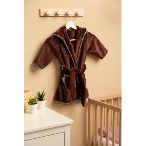 Detský župan, župan Medvedík - hnedý