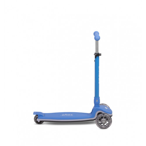 Kolobežka pre deti, 3 kolesová carbon - modrá