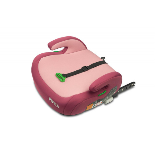 Podsedák do auta, isofix I-SIZE Puma - ružový