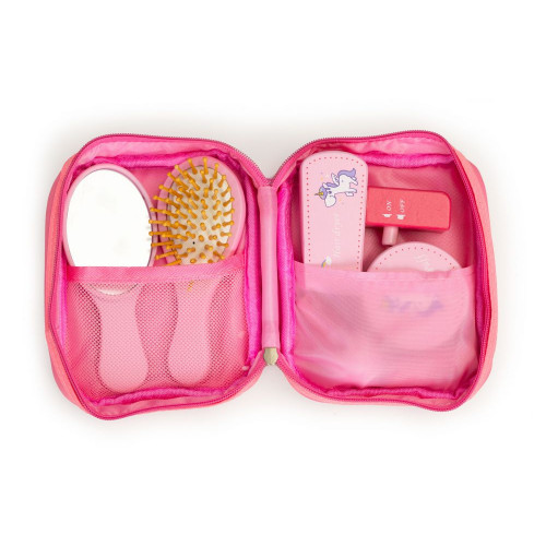 Eco Toys 6-dielna drevená kozmetická sada s taškou