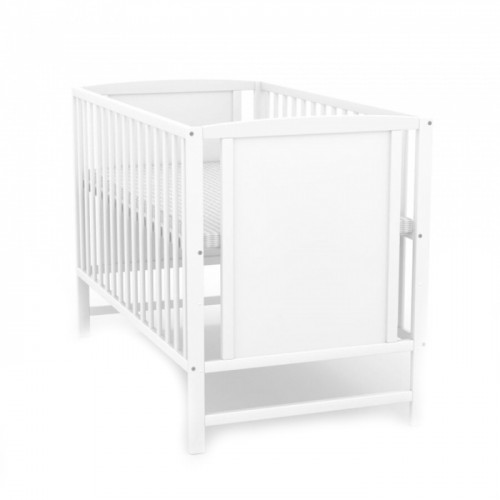 Postieľka pre bábätko Sofie 120x60cm - biela