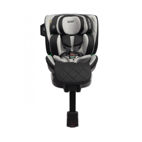 Autosedačka s isofixom TUROX 40-150cm, I-Size, šedá