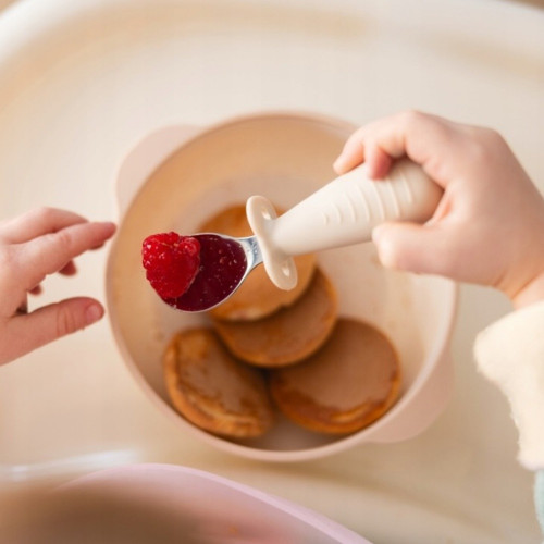 Detské príbory z nerezovej ocele - mätové