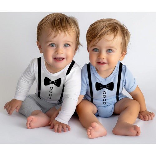 Body krátký rukáv, Elegan - sv. modré